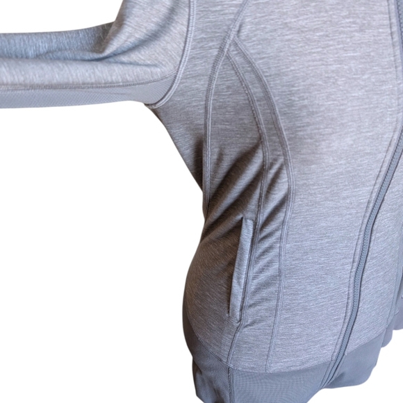Lululemon Daily Practice Jacket Athleisure Run Workout Womens 6 Hiking Grey 2015 - Picture 12 of 15